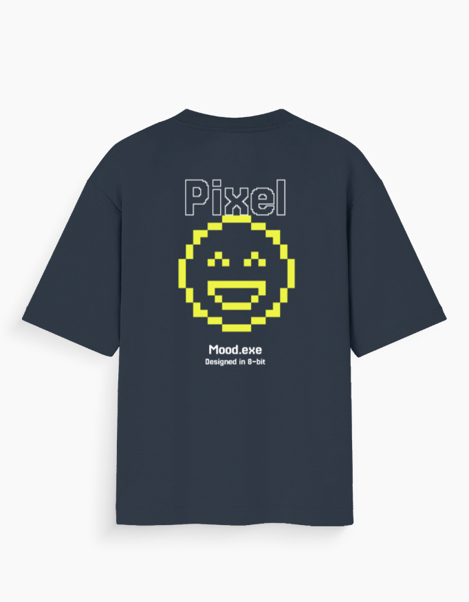 Back_2_c_3-2.jpg Pixel Oversized Unisex T-Shirt
