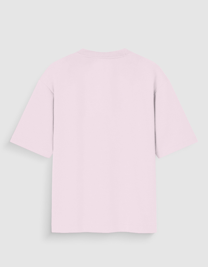 Back_2_c_45.jpg Light Pink Plain T-Shirt Unisex Oversized