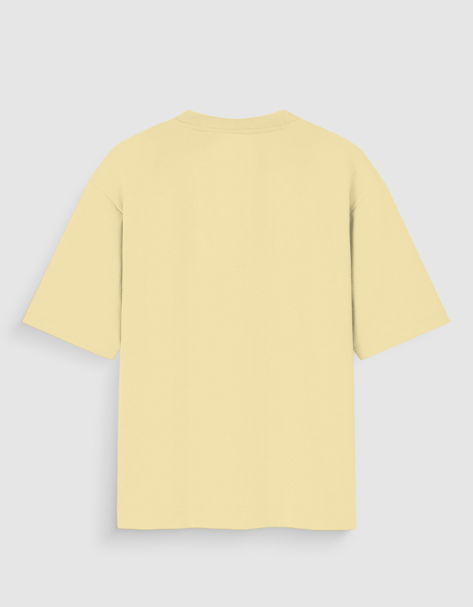 Back_2_c_51.jpg Beige Plain T-Shirt Unisex Oversized
