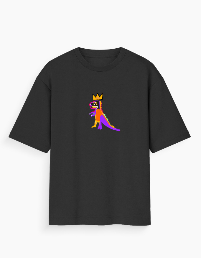 Front_1_c_2-5.jpg Cute Dino Oversized Unisex T-Shirt