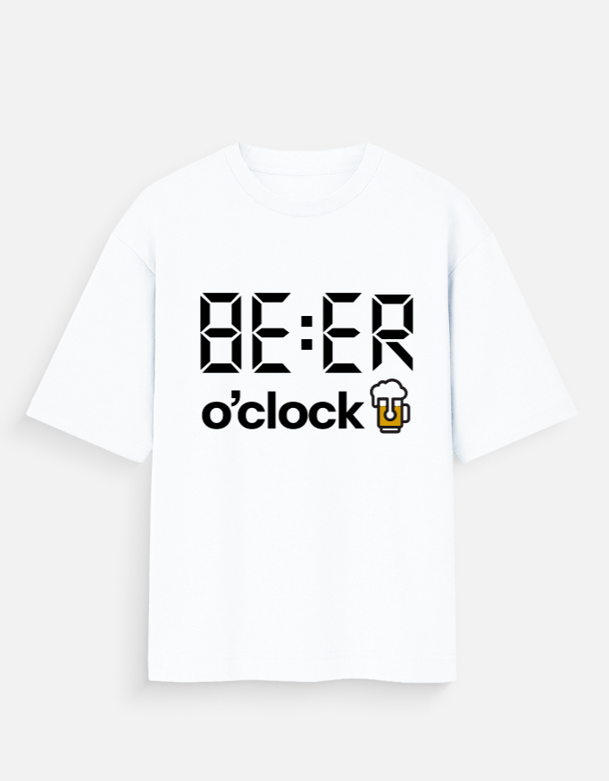 Front_1_c_1-2.jpg Beer Unisex Oversized T-Shirt