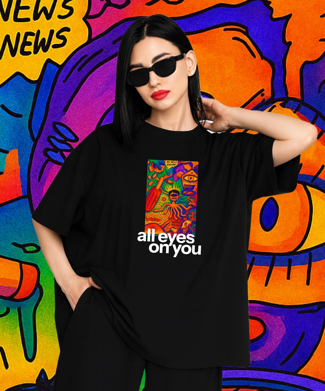 All eyes on you F All eyes on you T-Shirt
