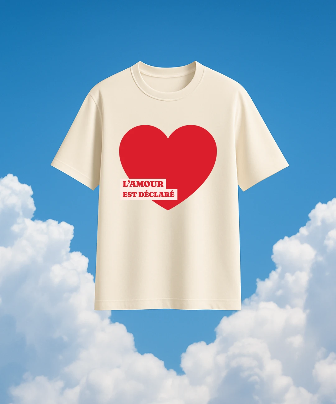 Love is Declared T-Shir Front Love is Declared T-Shirt