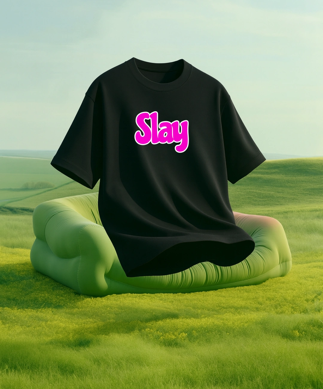 Slay Oversized Unisex T-Shirt SMOCKD Front Slay T-Shirt