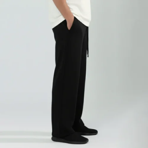 Black Unisex Sweatpants