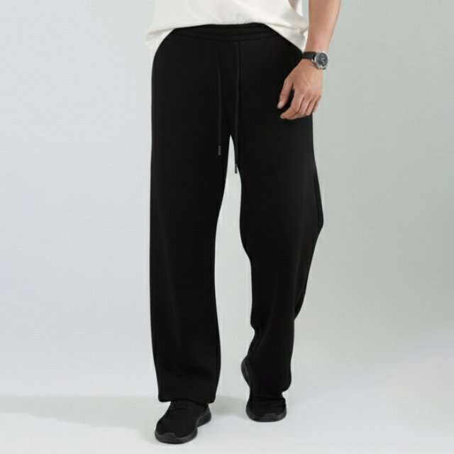 Black-Sweatpant-dropshipping Black Unisex Sweatpants
