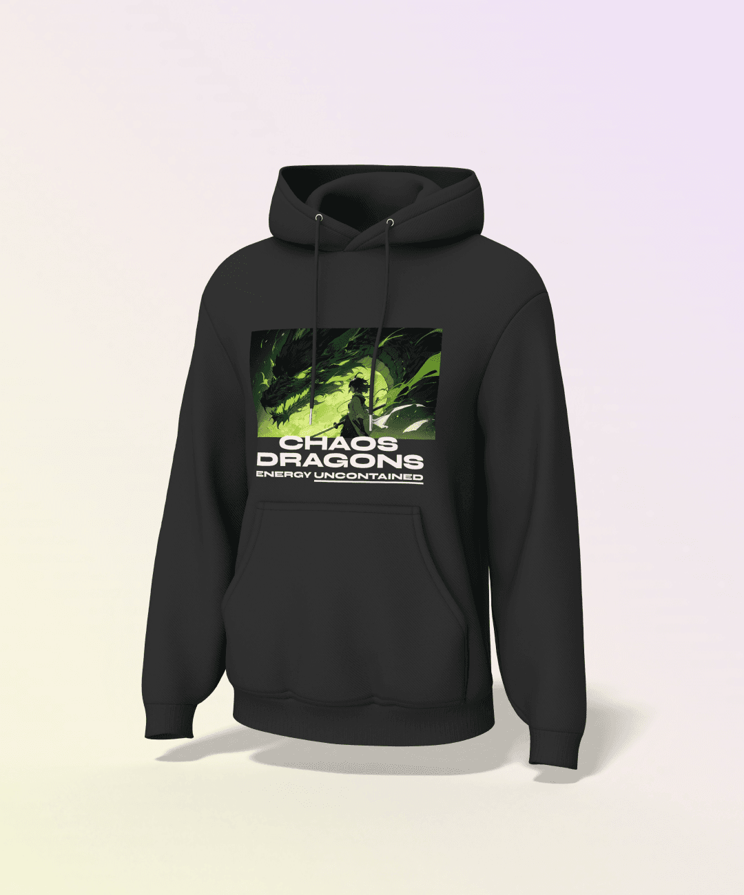 SMOCKD Dragon Hoodie 001 Chaos Dragons Oversized Hoodie
