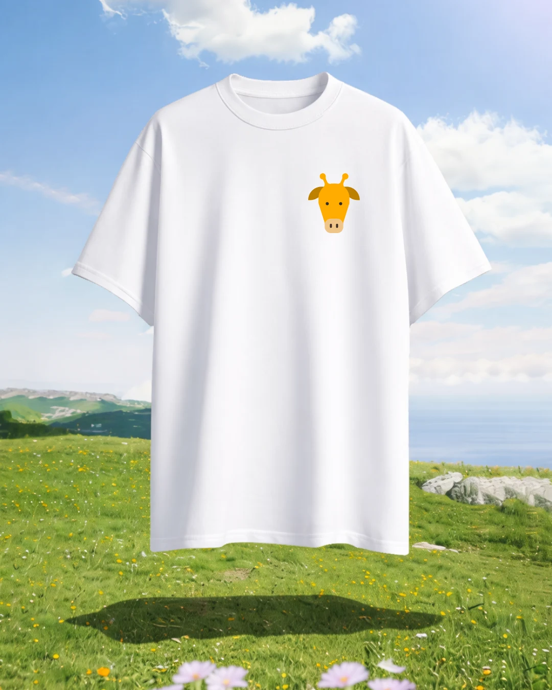 Everyday Symbol Oversized T-Shirt - Image 4