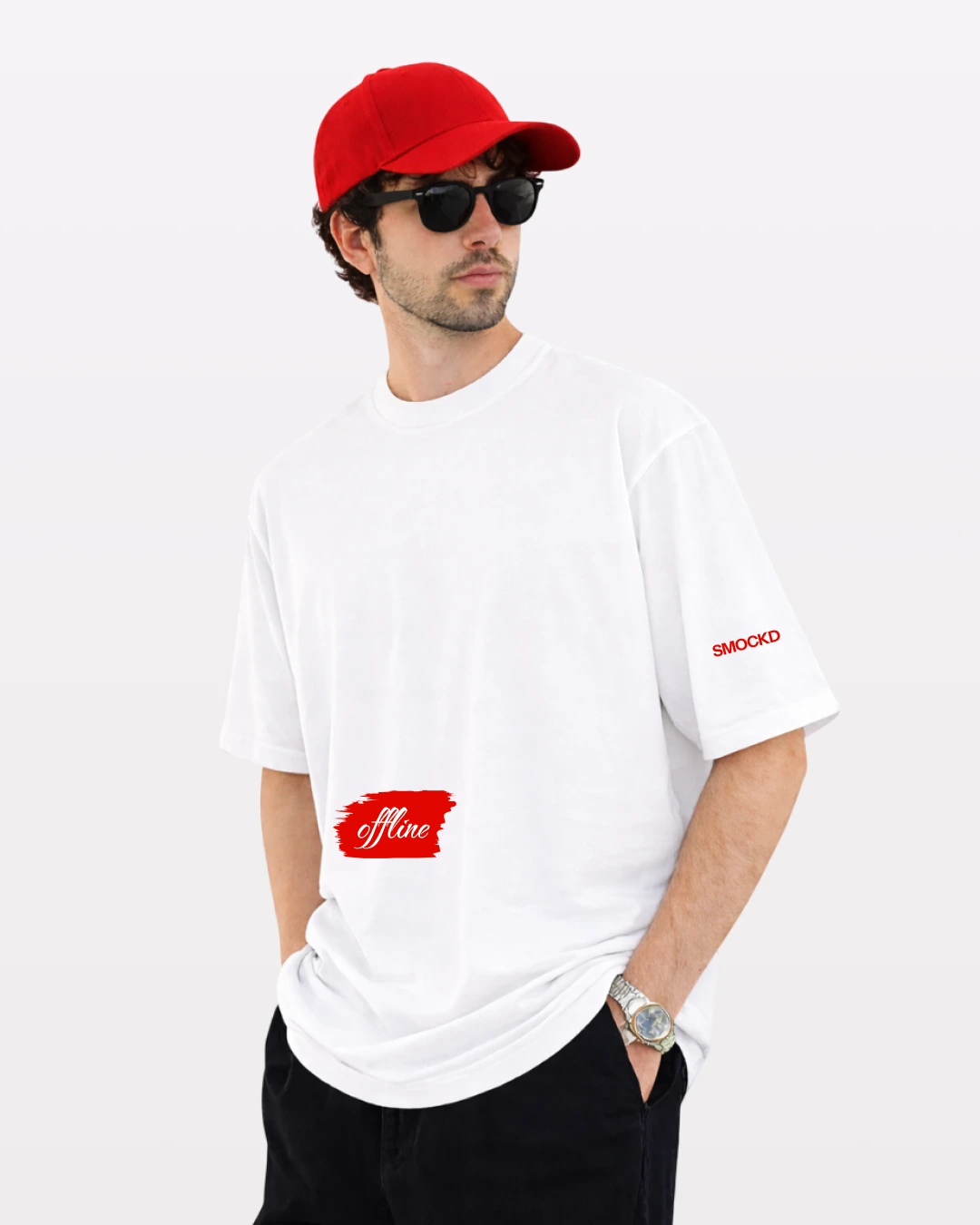 Offline Brush Oversized T-Shirt