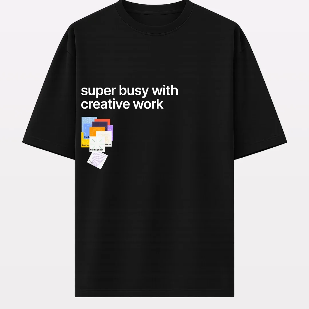 Creative Oversized T-Shirt