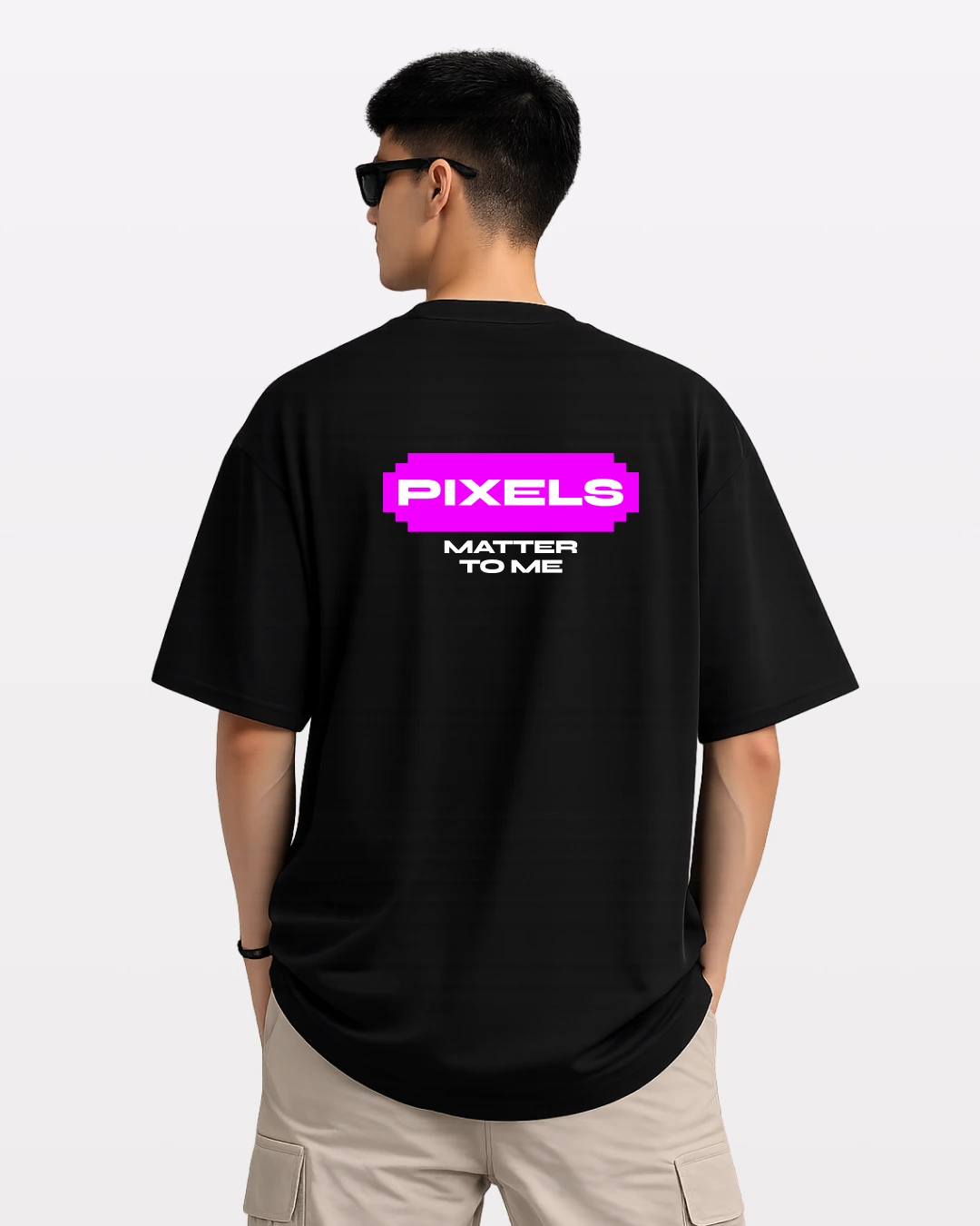 Pixels Matter To Me Oversized T-Shirt