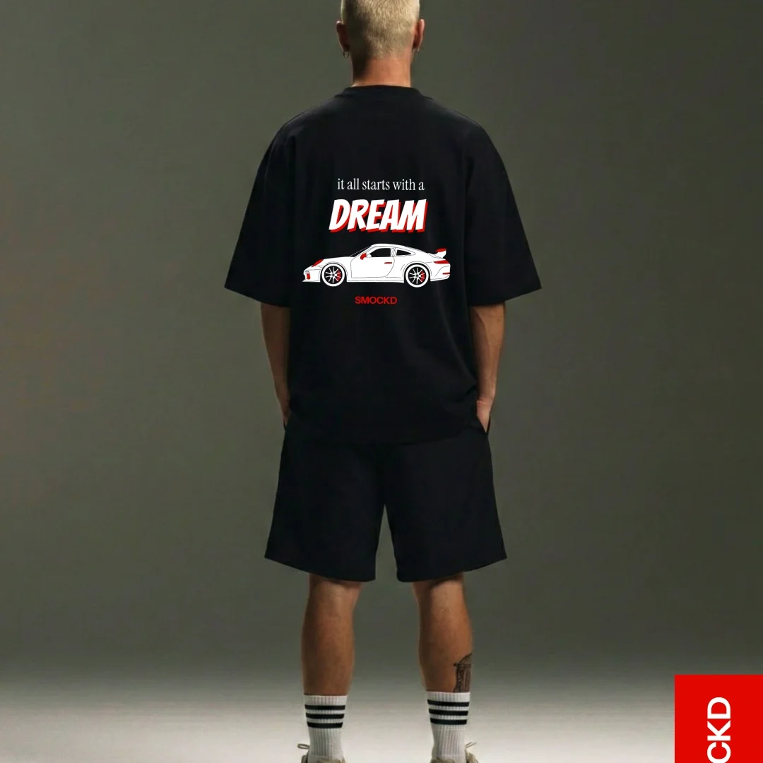 SMOCKD car1 Dream Motion Oversized T-Shirt