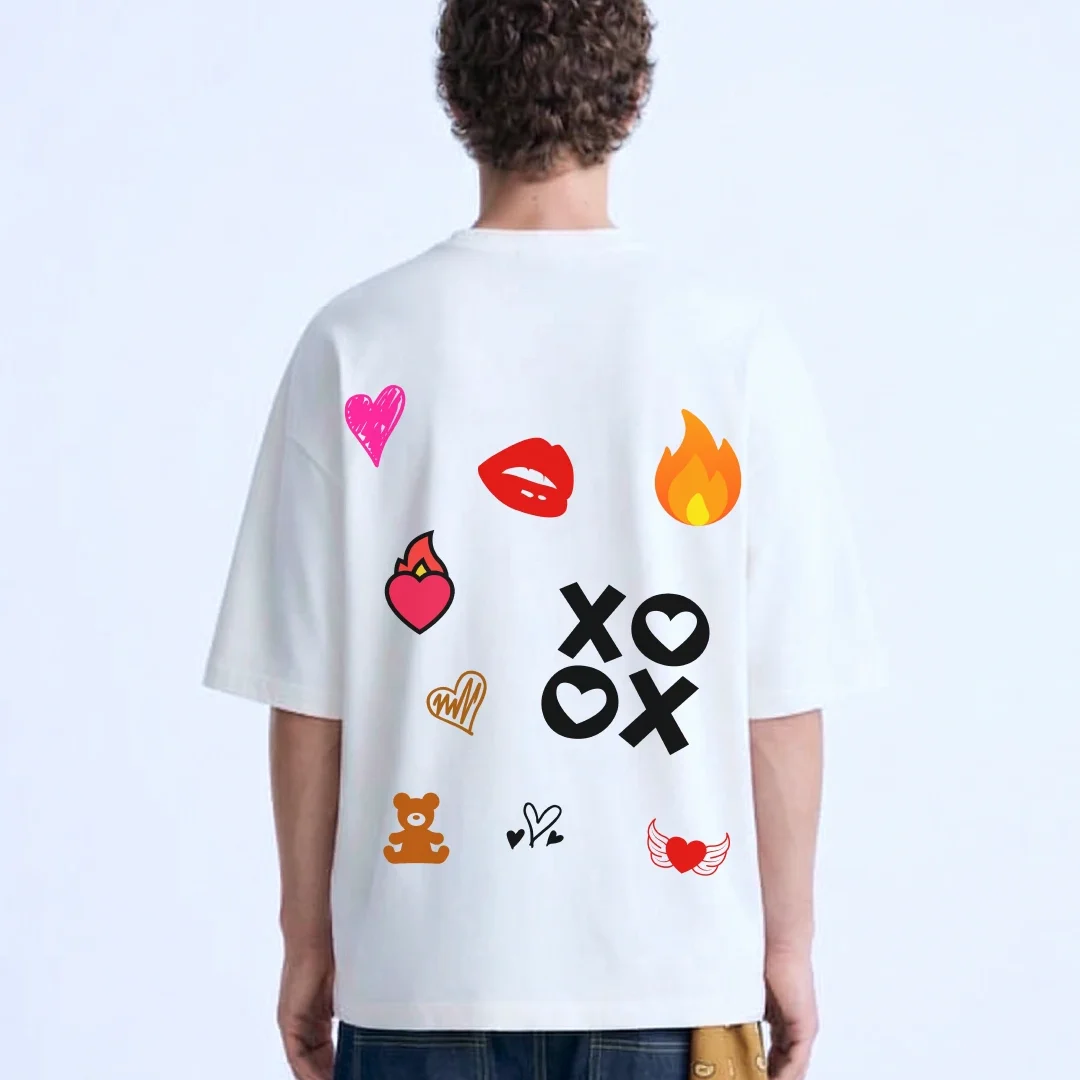 SMOCKDXOXO2 XOXO Oversized T-Shirt