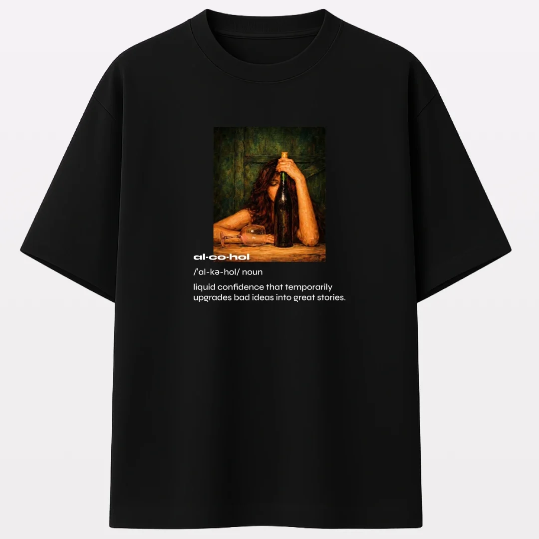 AL.CO.HOL – Oversized T-Shirt